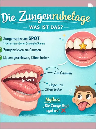 Die Zungenruhelage