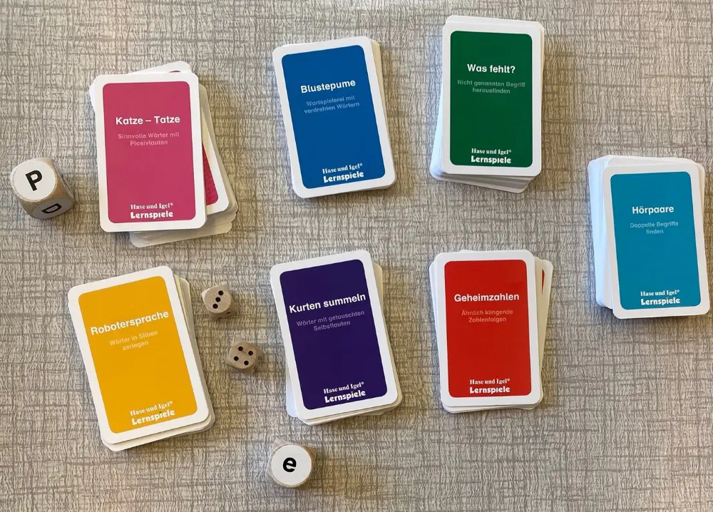 Kartenspiele der Hörbox 1