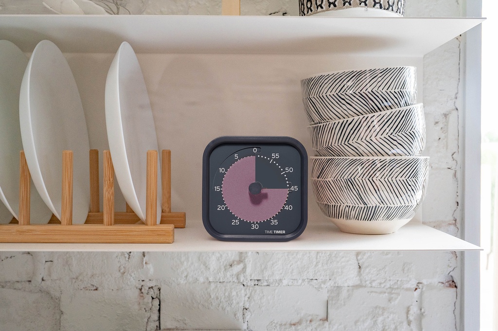 TimeTimer MOD Home Metallic Storm