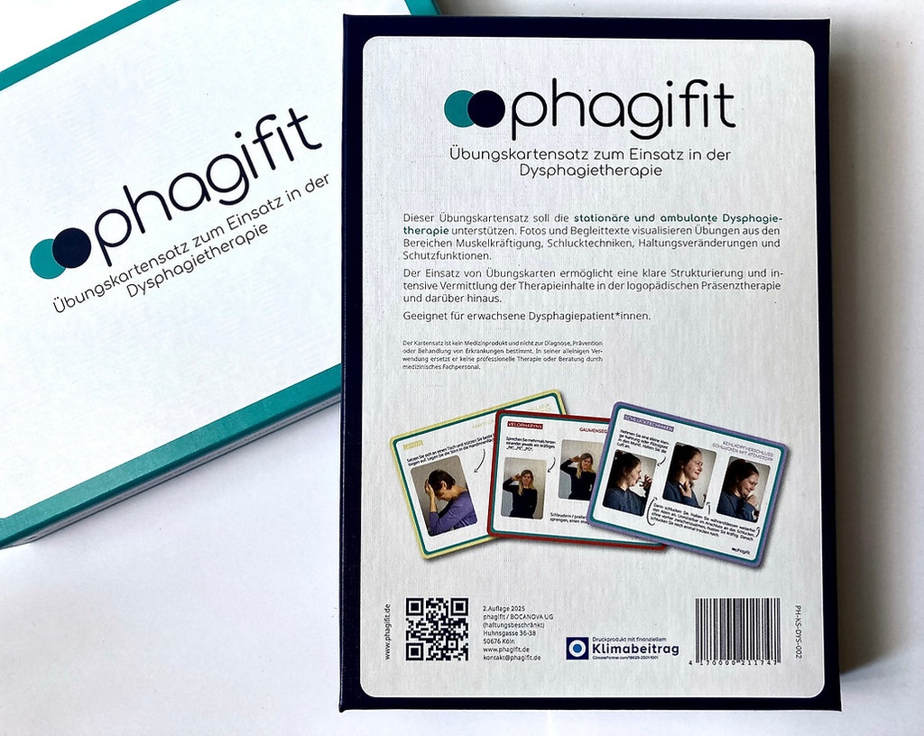 phagifit - Übungskartensatz für die Dysphagietherapie