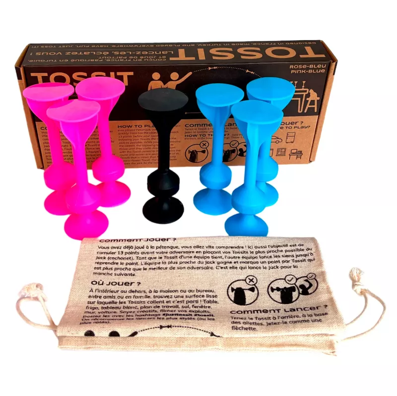 TOSSIT ORIGINAL STARTER PACK pink / hellblau