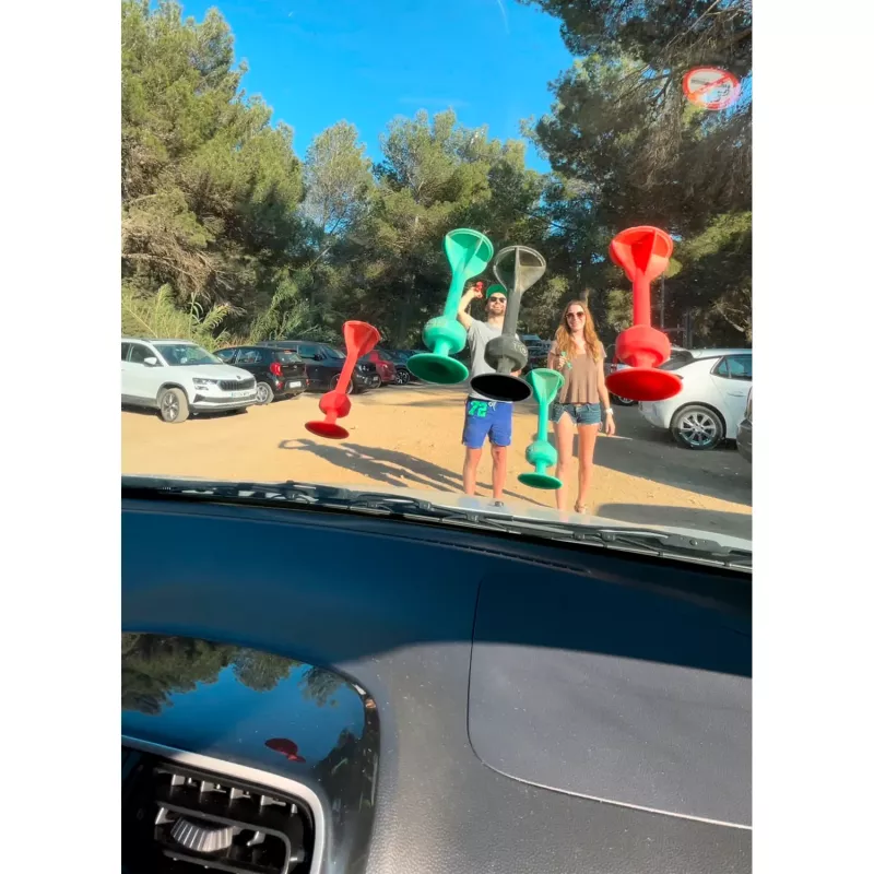 TOSSIT FAMILY PACK pink / lila / hellblau / gelb