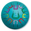 Tambu Steel Drum - turquoise matt 