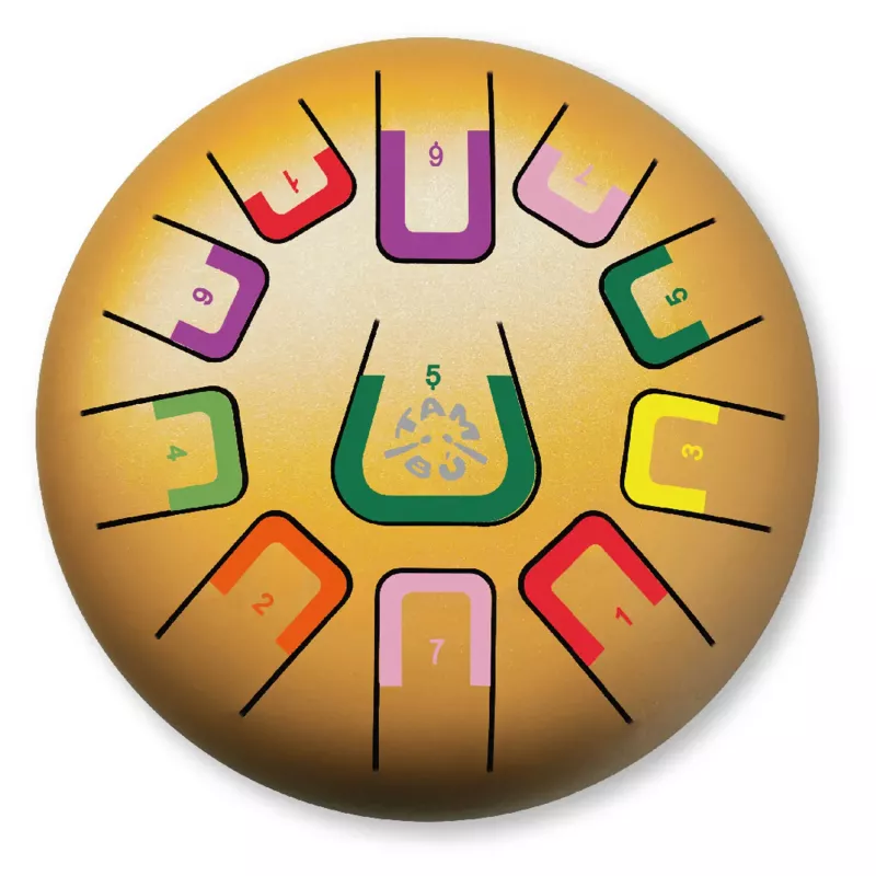 Tambu Steel Drum - matt gold