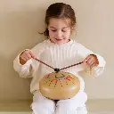 Tambu Steel Drum - matt gold