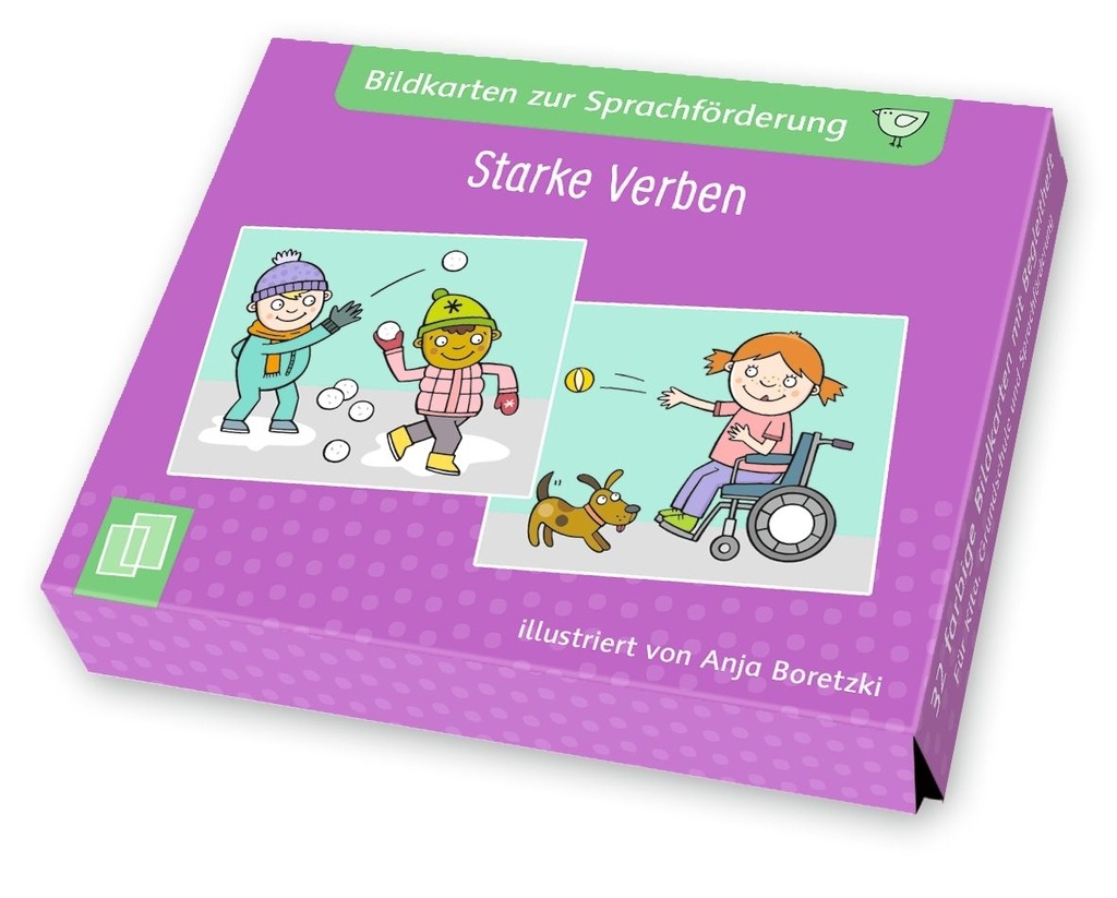 Bildkarten Starke Verben 
