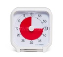 TimeTimer® Tischmodell weiss 7,5 x 7,5 cm