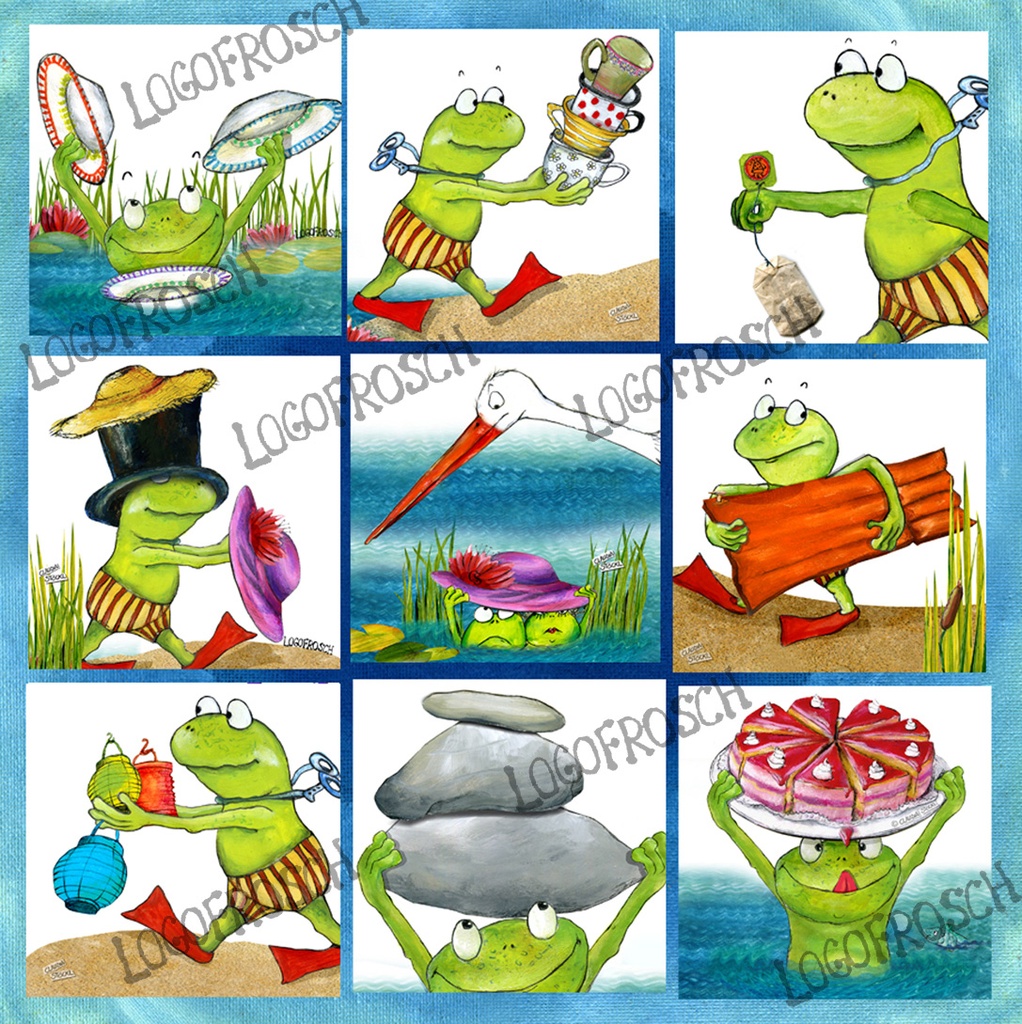 Toni taucht munter unter (Memo)