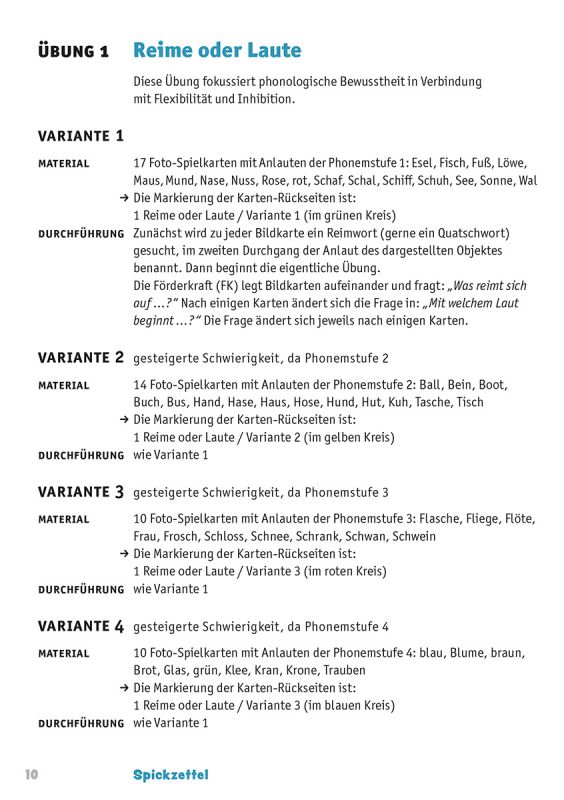 LExi 2 - Hören: Phonologische Bewusstheit