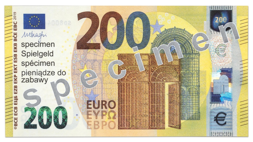 Rechengeld in Eurokasse