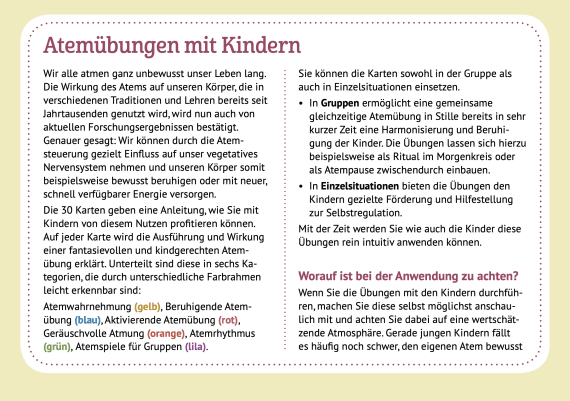 30 Atemübungen fürs Kinderyoga