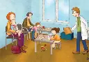 Gesund werden mit Emma und Paul. Kamishibai Bildkartenset.