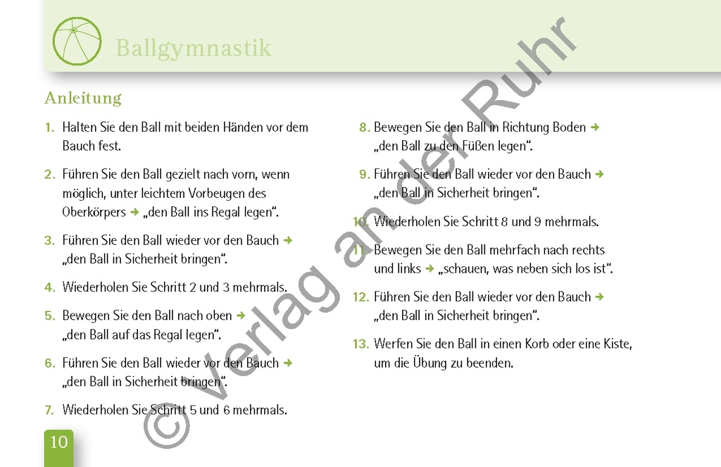 Handgymnastik für Senioren
