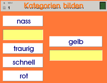 Kategorien bilden