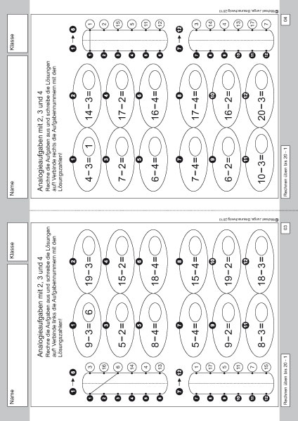 Rechnen üben bis 20 PDF 1