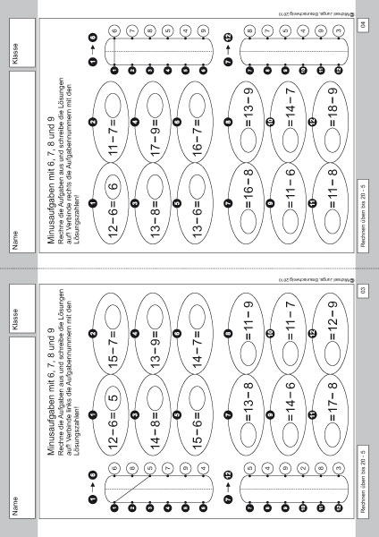 Rechnen üben bis 20 PDF 5