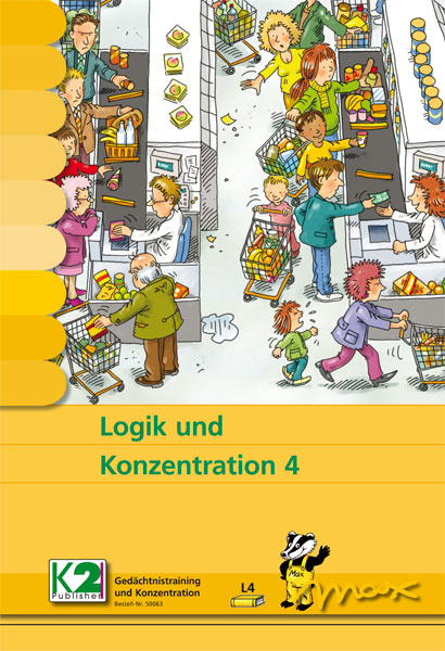 Max Paket Konzentration, Logik (4 Mappen + Gerät)