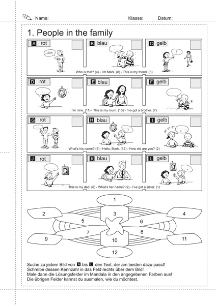 Erste englische Sätze PDF