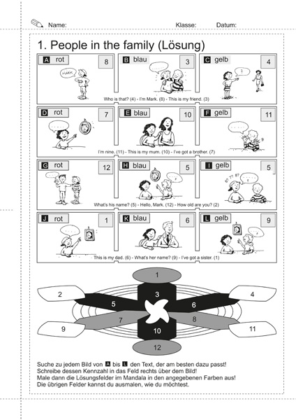 Erste englische Sätze PDF