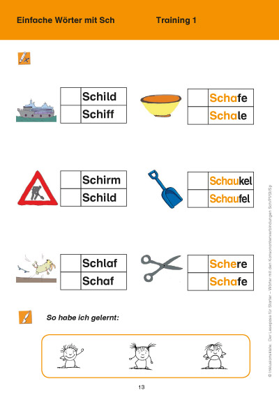 Lesepass für Starter Sch Pf St Sp am Wortanfang  PDF