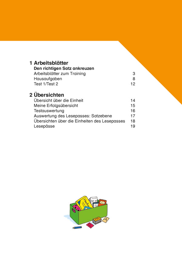 Lesepass für Junioren Einfache Sätze PDF