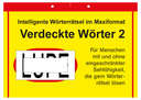 Wörterrätsel im Maxiformat PDF