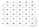 Lern-BINGO 5A Subtraktion (ZE-E=ZE m.Ü) bis 100 PDF