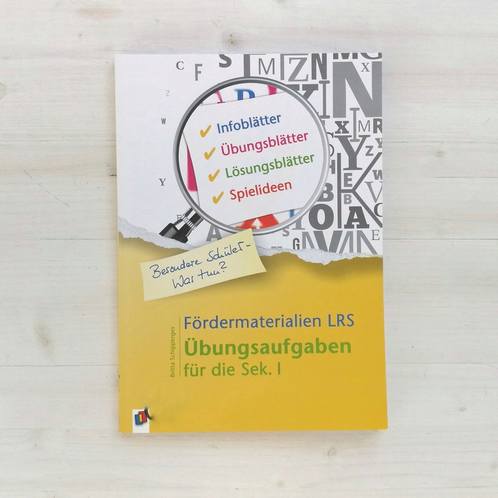 Fördermaterialien LRS für ältere Schüler