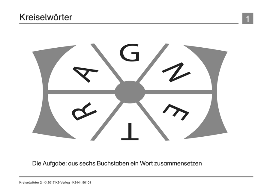 K2-Selbstlernhefte Wörterrätsel 2