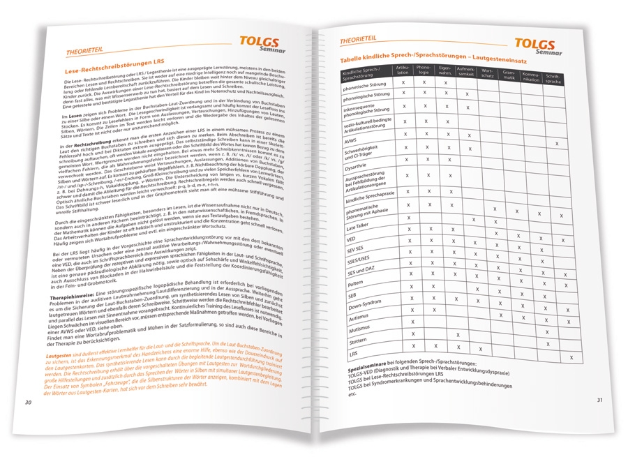 Therapie-Leitwerk TOLGS Kindersprache