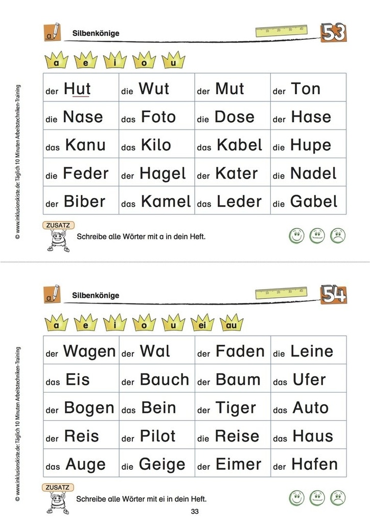 Arbeitstechniken-Training: Lineal PDF