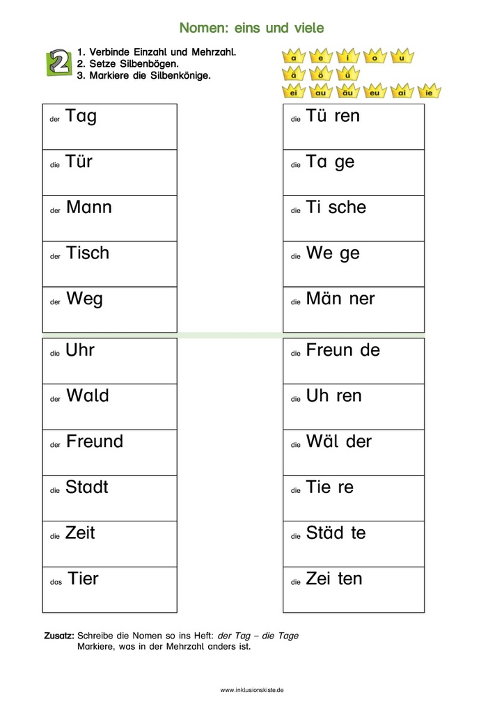 Täglich 10 Minuten Nomen-Training PDF