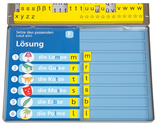 Leserätsel - Übungskarten für die Lese Magnetbox