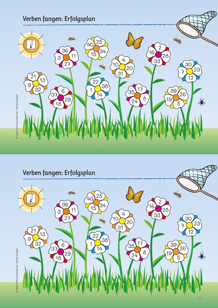 Verben fangen PDF