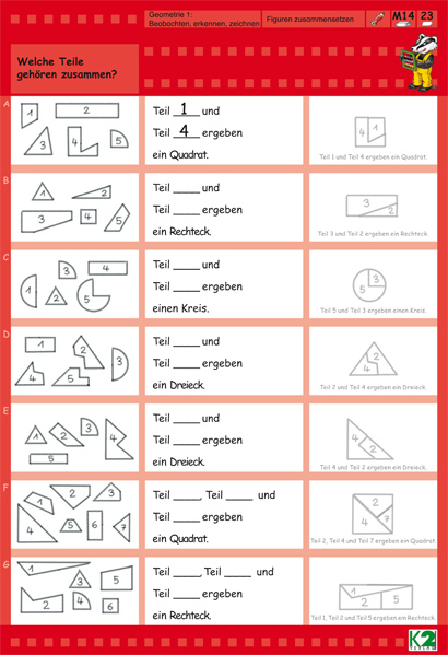 Max Lernkarten Geometrie 1 Beobachten, Zeichnen