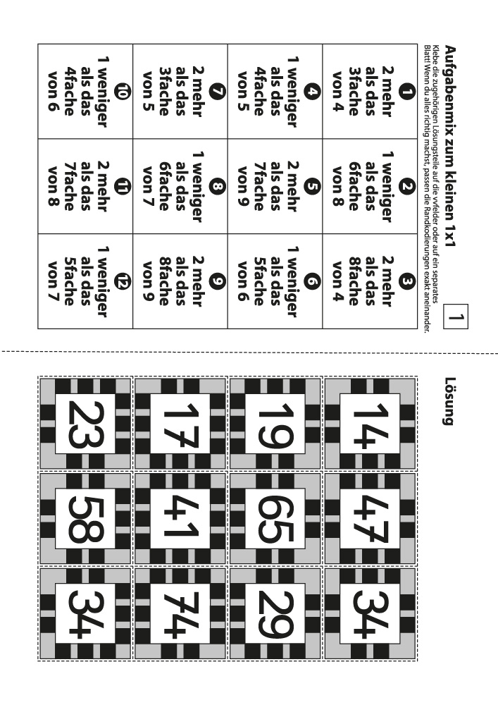 Lern-Triathlon Kopfrechnen zum kleinen 1x1 und 1:1 PDF
