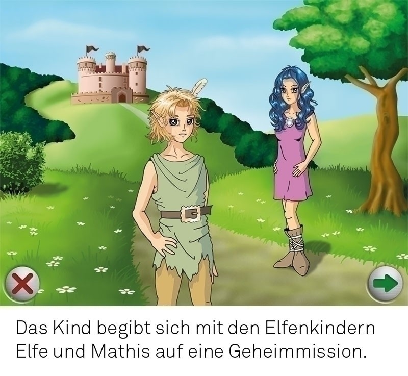 Lesespiele mit Elfe und Mathis - Netzwerkversion