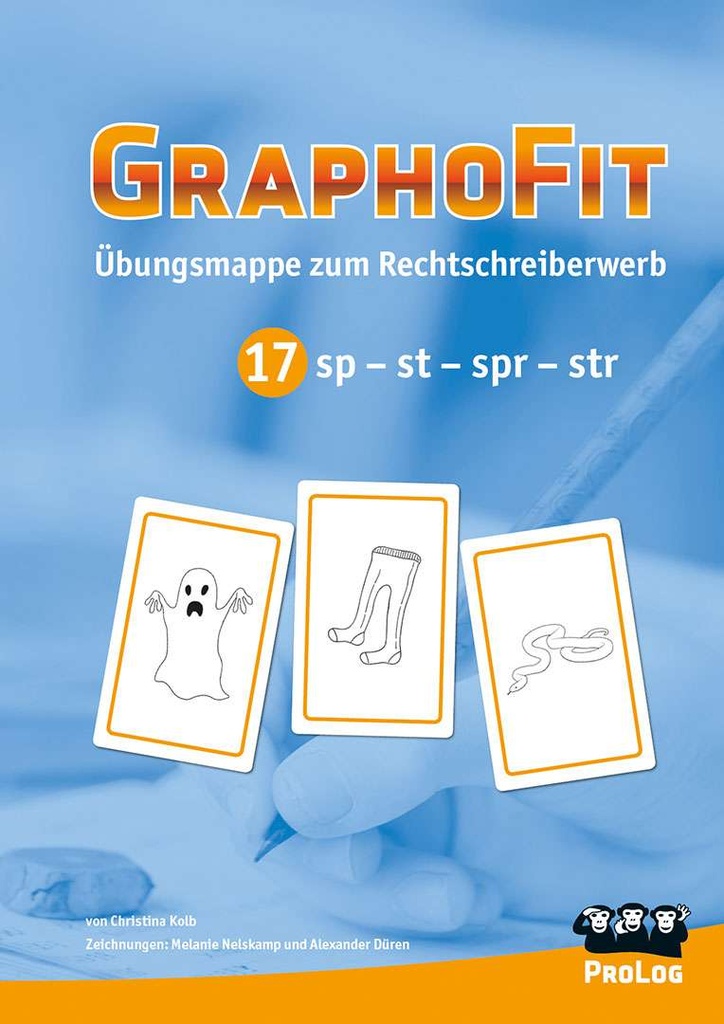 Graphofit Kartensatz zu Übungsmappe 17 sp, st