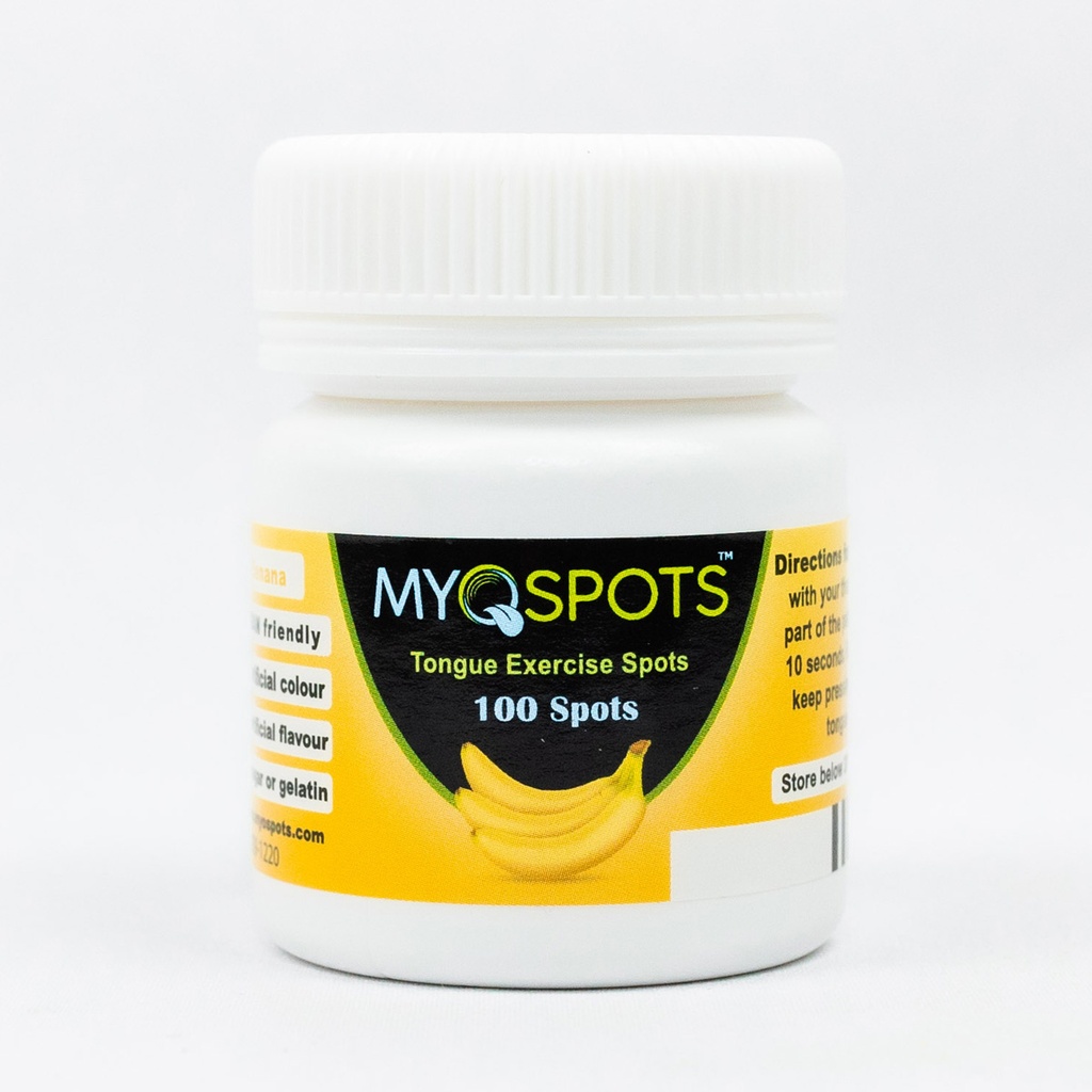 Myospots Banane - 100 Stück zum Paketpreis