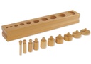 Block mit Zylindern 3 "Montessori Premium"