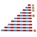 Kleine Numerische Stangen "Montessori Premium"