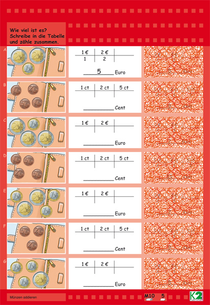 Max Lernkarten Geld 1