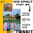 TOSSIT FAMILY PACK rot / türkis / hellblau / gelb