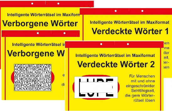 Wörterrätsel im Maxiformat PDF