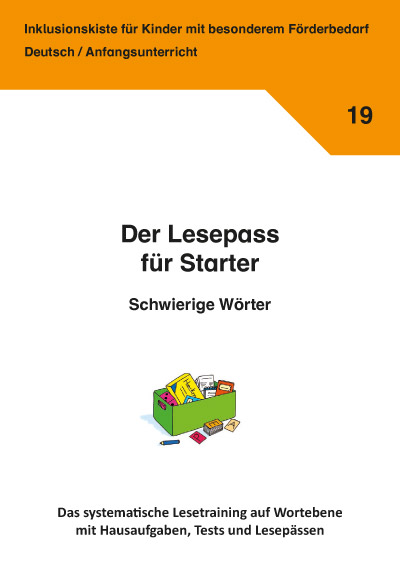 Lesepass für Starter Schwierige Wörter PDF