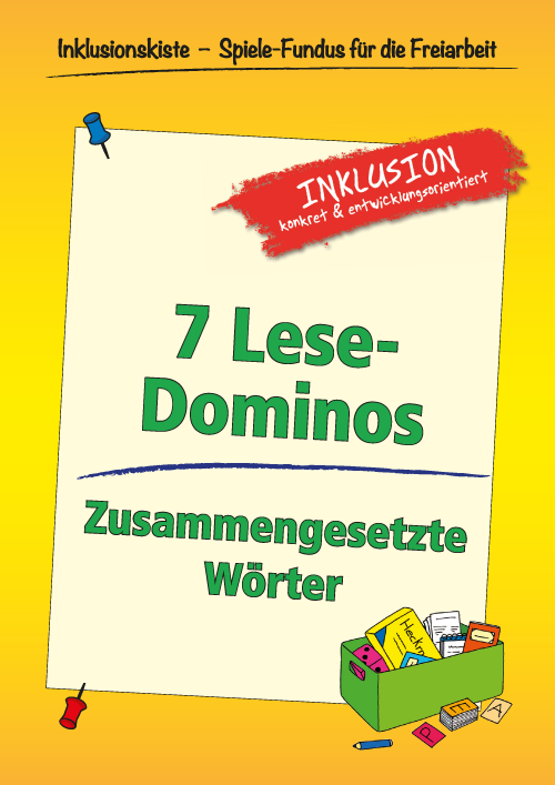 7 Lesedominos Zusammengesetzte Wörter PDF