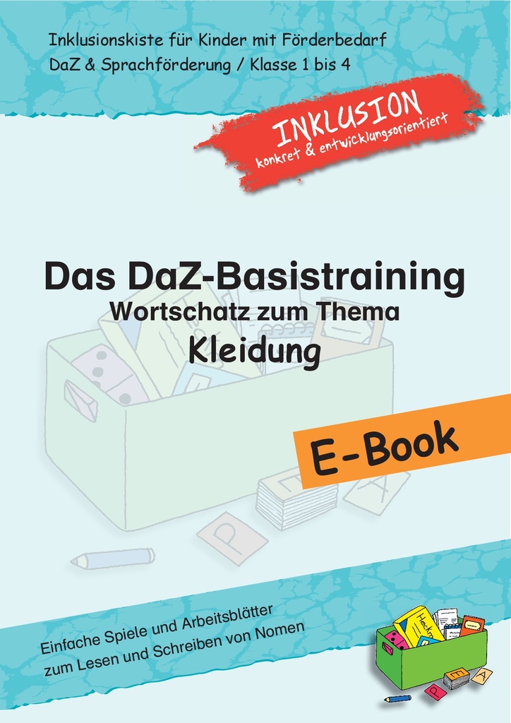 Das DaZ-Basistraining: Wortschatz zum Thema Kleidung E-Book