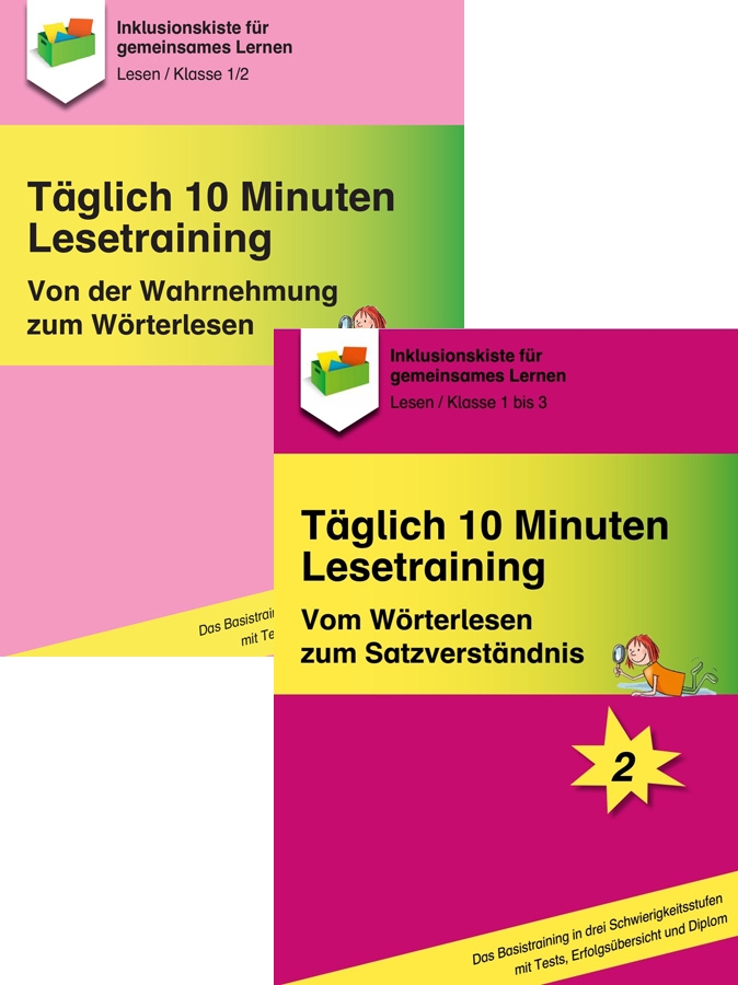 Sparpaket: Täglich 10 Minuten Lesetraining PDF