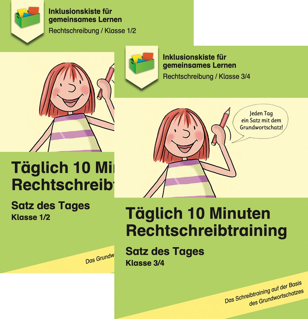 Rechtschreibtraining Paket Satz des Tages (1-4) E-Book