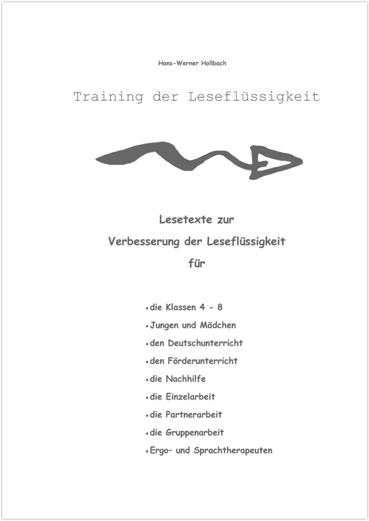 Training der Leseflüssigkeit